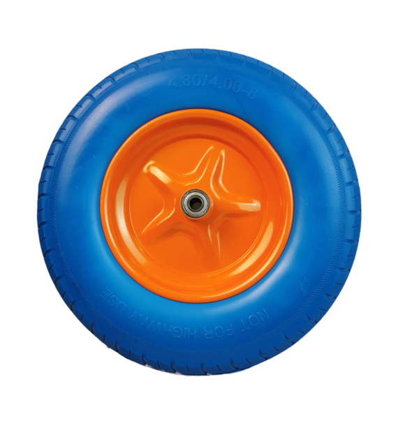 Kółko do taczek piankowe - niebieskie DIAMANTO