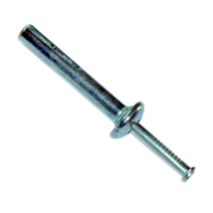 Kołek do wbijania metalowy 6x40mm KMW, 100 szt