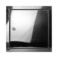 Drzwiczki rewizyjne nierdzewne kluczyk 20x20cm