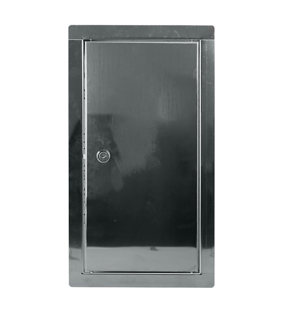 Drzwiczki rewizyjne nierdzewne kluczyk 20x30cm