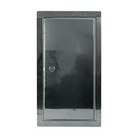 Drzwiczki rewizyjne nierdzewne kluczyk 20x40cm