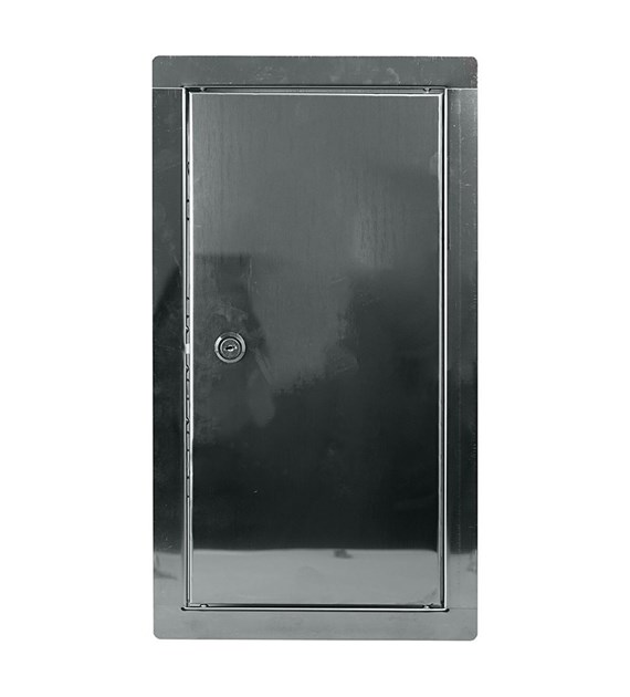 Drzwiczki rewizyjne nierdzewne kluczyk 20x40cm