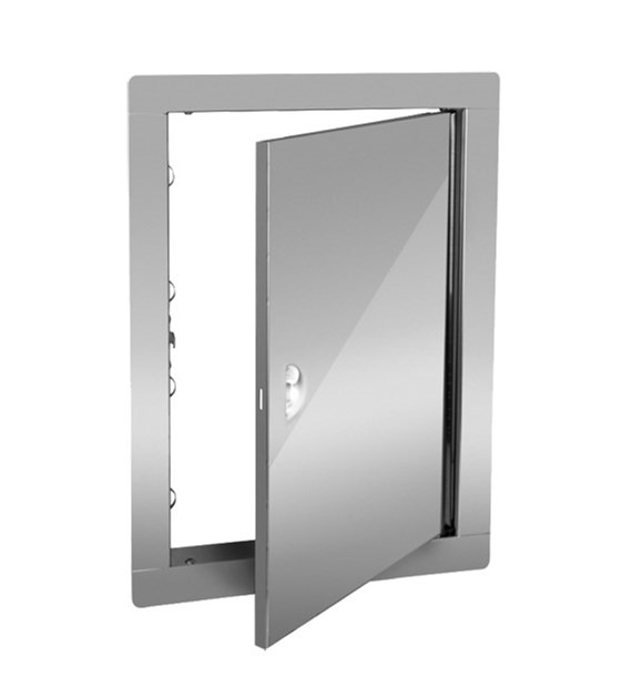 Drzwiczki rewizyjne nierdzewne zatrzask (wew. 60x60cm)