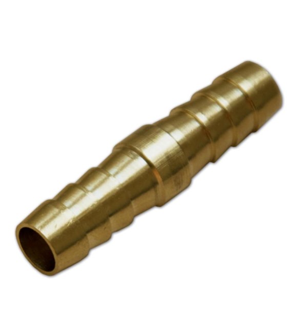 Złącze proste na wąż 6mm MOSIĄDZ
