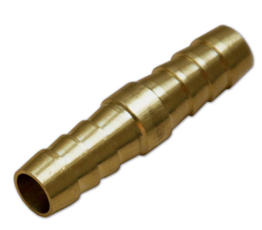 Złącze proste na wąż 6mm MOSIĄDZ