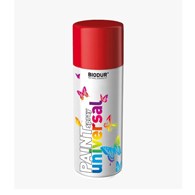 BIODUR Emalia uniwersalna aerozol czerwony drogowy 400ml