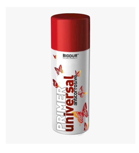 BIODUR Środek gruntujący uniwersalny aerozol - szary 400ml