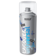 BIODUR Lakier uniwersalny aerozol bezbarwny błyszczący 400ml