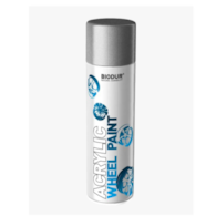BIODUR Lakier akrylowy do felg aerozol srebrny 500ml