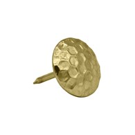 Gwoździe tapicerskie kute 12mm kropki mosiądz 100szt