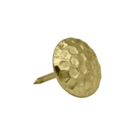 Gwoździe tapicerskie kute 12mm kropki mosiądz 100szt