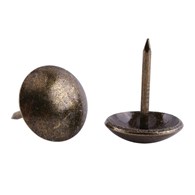 Gwoździe tapicerskie 11mm ozdobny  grzybek  100szt
