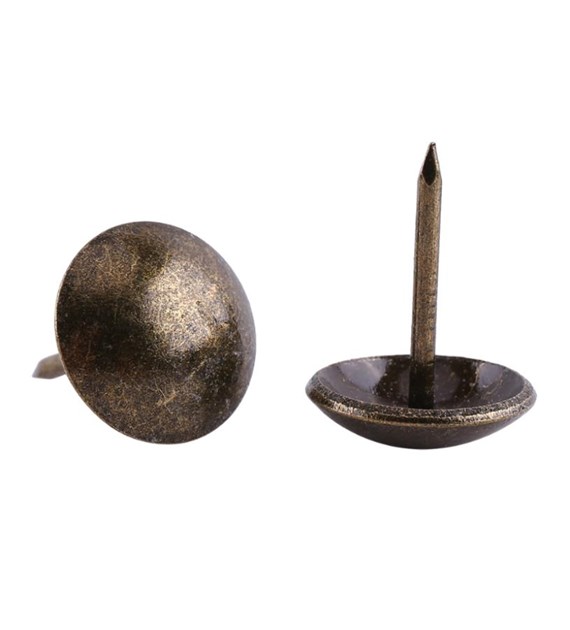 Gwoździe tapicerskie 11mm ozdobny  grzybek  100szt