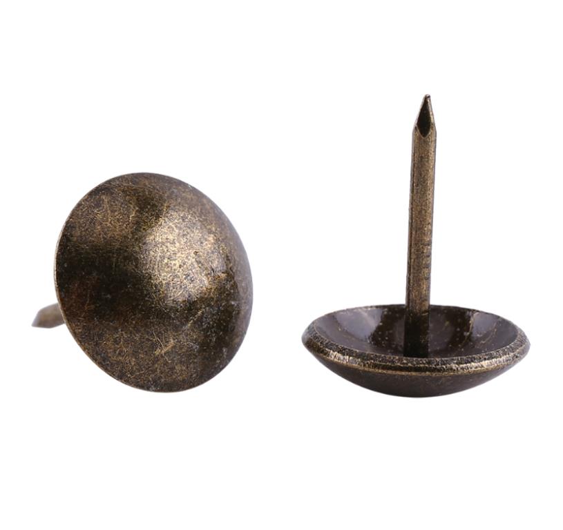 Gwoździe tapicerskie 11mm ozdobny  grzybek  100szt
