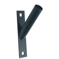 Uchwyt do flag 1 wąski CZARNY