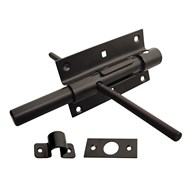 Zasuwa dwustronna L-100 fi 16mm CZARNA