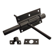 Zasuwa dwustronna L-100 fi 16mm CZARNA