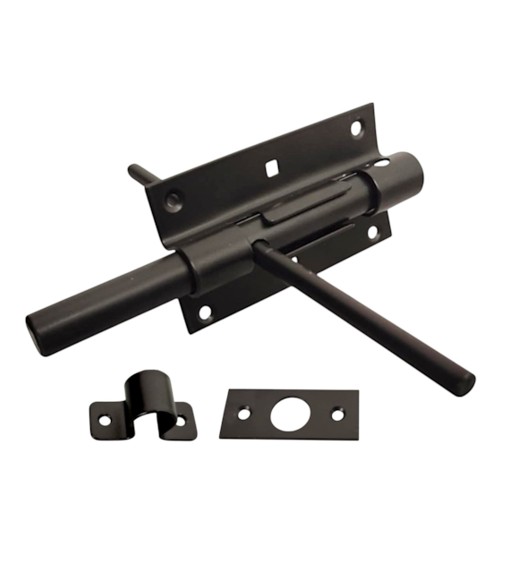 Zasuwa dwustronna L-100 fi 16mm CZARNA