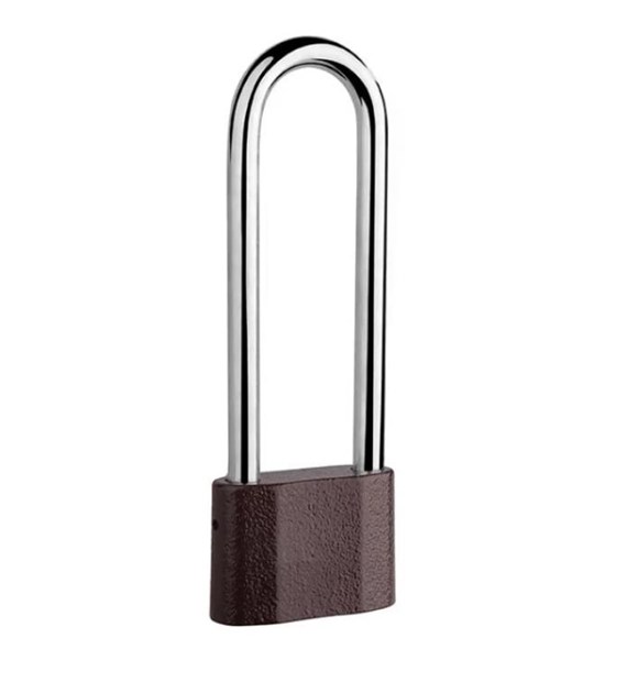 Kłódka LOB żeliwna 154mm długi pałąk KS53