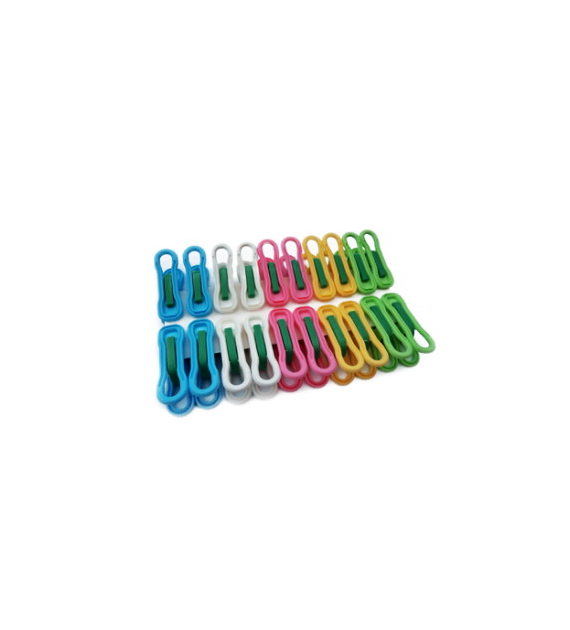 Klamerka do bielizny plastikowa LUX 20szt