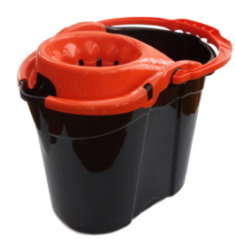 Wiadro z wyciskaczem do mopa 14L
