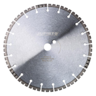 JUFISTO Tarcza diamentowa 300 x 25,4 mm ostrze KU spawana laserowo do twardych materiałów