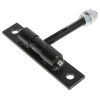 Zawias nastawny czarny 80x22mm M12