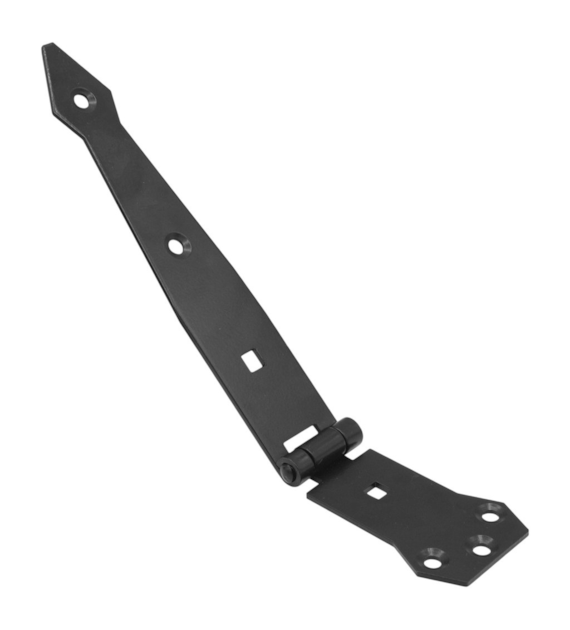 Zawias altanowy WĄSKI CZARNY 35x250mm