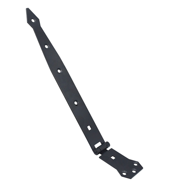 Zawias altanowy WĄSKI CZARNY 35x350mm