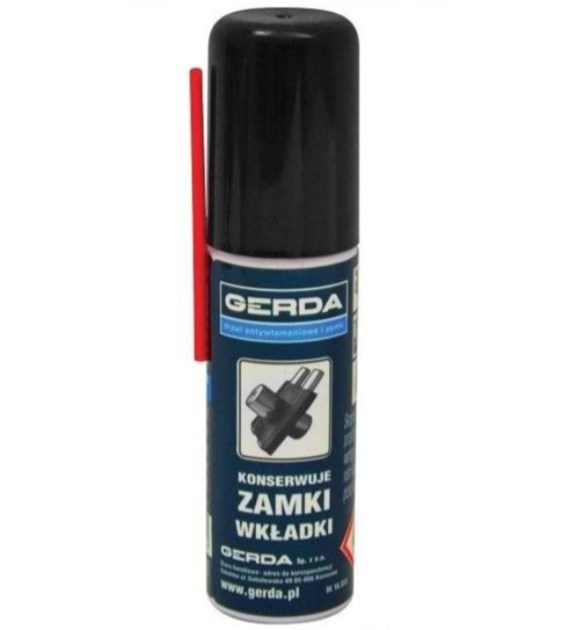 Preparat do konserwacji wkładek i zamków 25ml GERDA