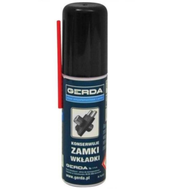 Preparat do konserwacji wkładek i zamków 25ml GERDA