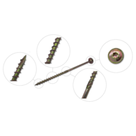 Wkręt ciesielski podkładkowy TORX 8 x 360mm DIAMANTO
