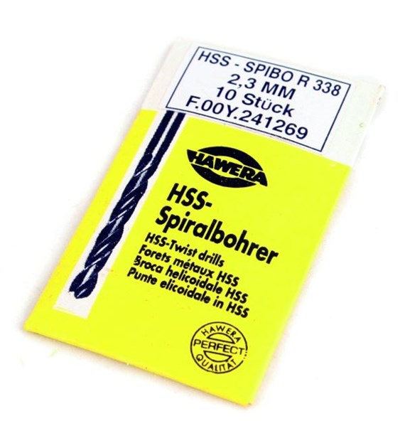 Wiertło metal HSS 7,8 HAWERA (opakowanie 5 szt.)