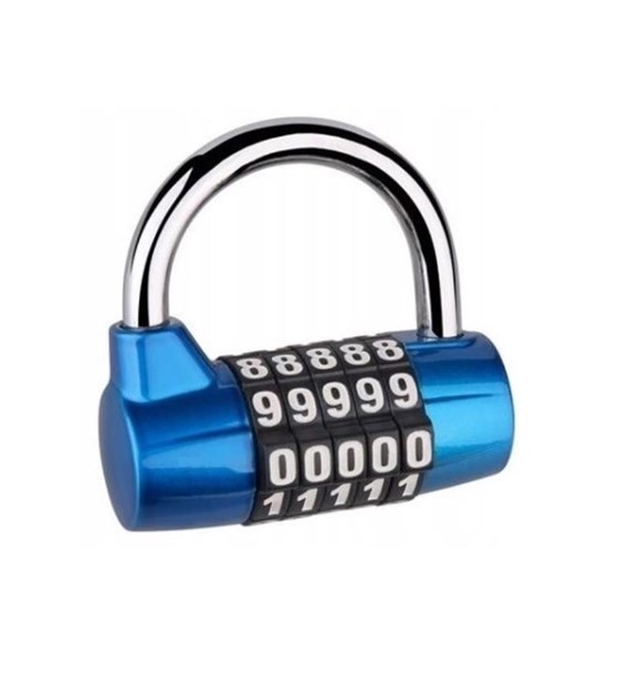 Kłódka GJM szyfrowa walcowa BLISTER