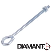 Naciągi do siatki ocynkowane 8 oczko zamknięte DIAMANTO