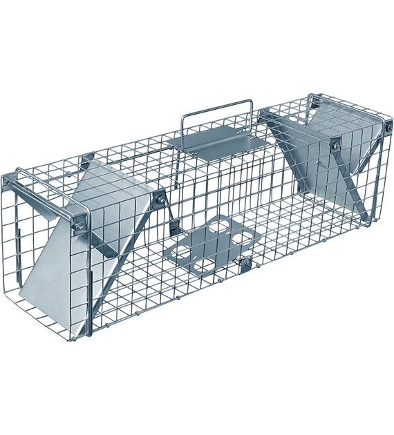 Klatka na kuny 102x17x20cm dwuwejściowa