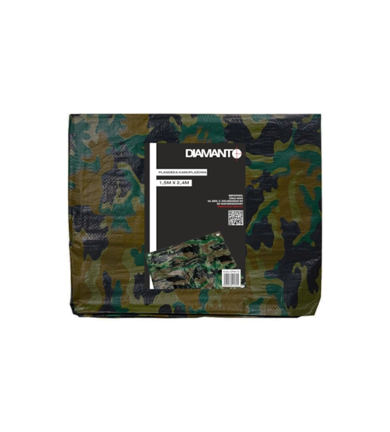 Plandeka kamuflażowa MORO 1,5 x 2,4m DIAMANTO