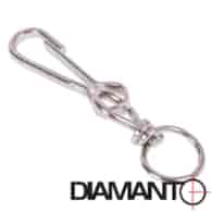 Spinacz z okrętką 50mm DIAMANTO