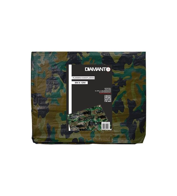 Plandeka kamuflażowa MORO 8 x 12m DIAMANTO