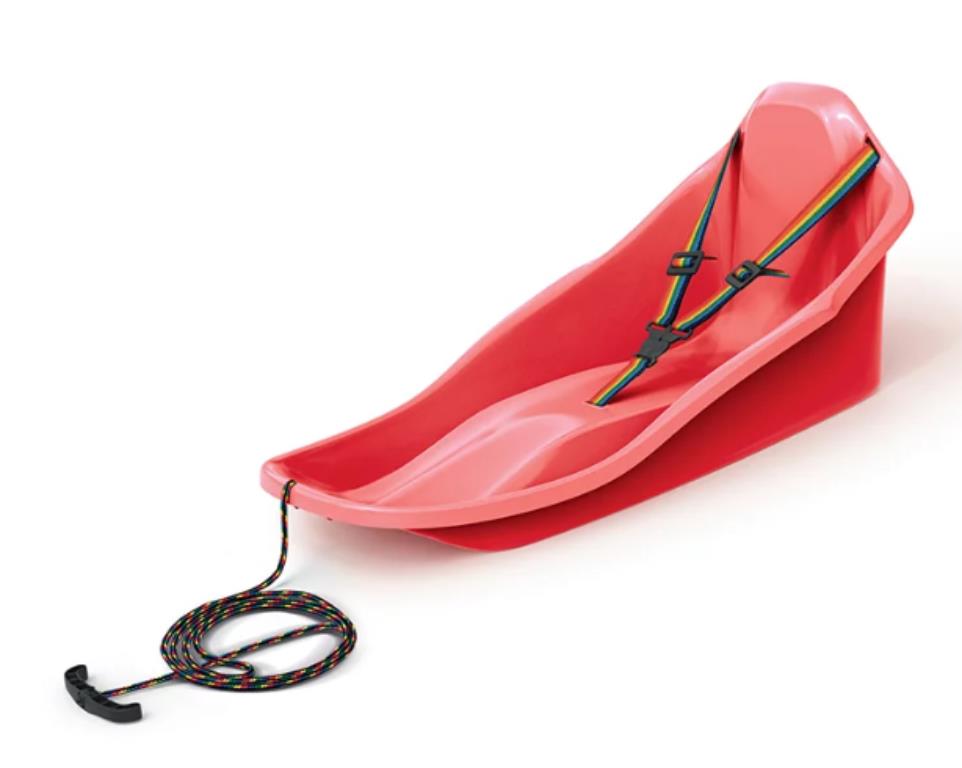 Sanki TOPO - czerwony