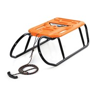 Sanki LITTLE BEETLE - pomarańczowo - czarne