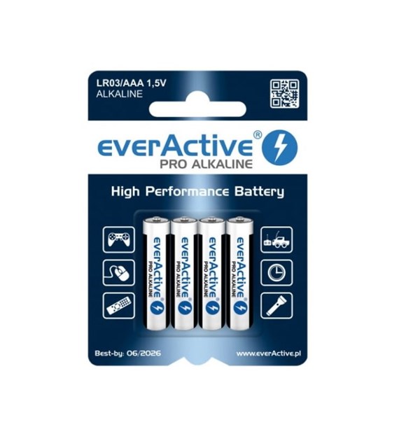 Bateria everACTIVE PRO ALKALINE LR-20 D 1,5V