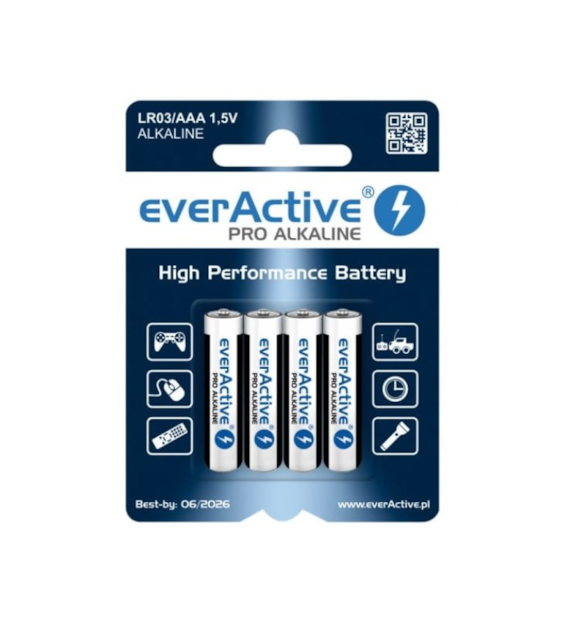 Bateria everACTIVE PRO ALKALINE LR-20 D 1,5V