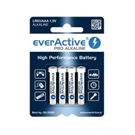Bateria everACTIVE PRO ALKALINE LR-03/AAA 1,5V