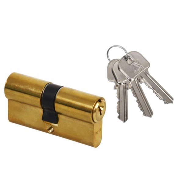 Wkładka drzwiowa YETI LOB 20/20 Mosiądz