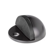 Odbój drzwiowy półkulisty  V  przykręcany CZARNY