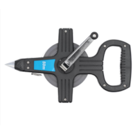 Taśma miernicza geodezyjna stalowa 50m z korbką