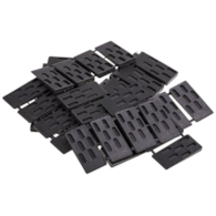 Zestaw klinów delatacyjnych plastikowych 40szt