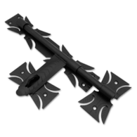 Zasuwa bramowa KUTA 350mm czarna