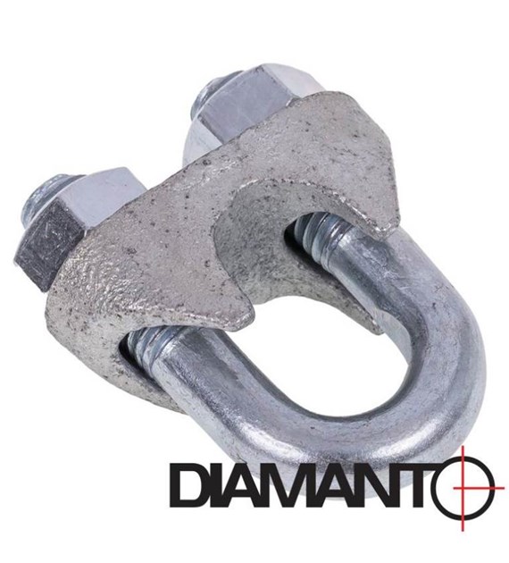 Zacisk linowy 12/13mm DIAMANTO